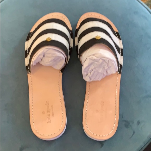 kate spade Shoes - Kate spade black nubuck sandals